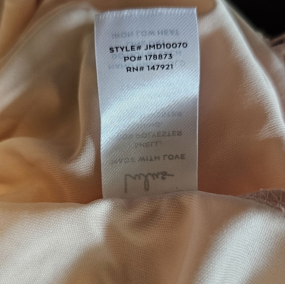 Lulus Briarwood Blush Pink Lace Short-Sleeve Trumpet Hem Ruffled Midi Dress - Picture 14 of 16